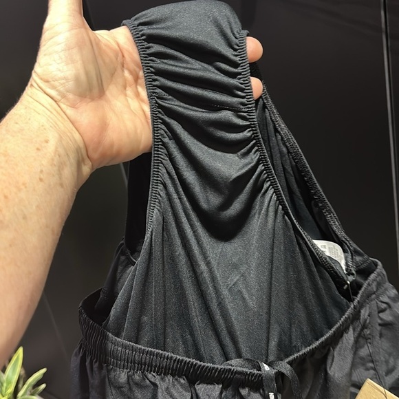 Nike Dri-Fit Running Shorts,panty lined,back zipper,elastic drawstring waist - Picture 6 of 12